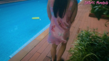 Thai Porn Skter10 Kicks Her Vaginal By The Pool Until She Can't Stand It Invite Your Girlfriend To Arrange In The Room. You're Done For Sure If You Open Your Skirt And Vaginal.
