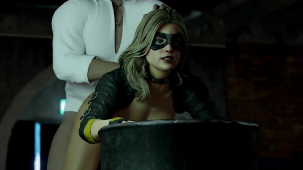 Black Canary gets Fucked Behind